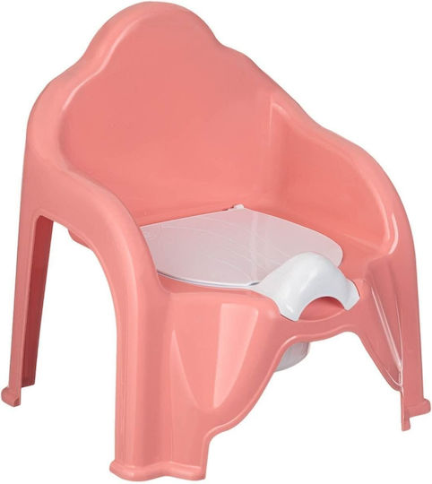 Viosarp Scaunel Potty cu Capac Roz până la 20kg