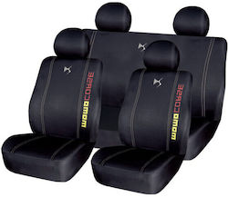 Takeposition Polyester Autositzbezüge Schwarz Set Takeposition Polyester Autositzbezüge Schwarz Set
