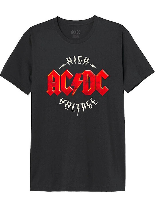 Тениска унисекс Ac Dc High Voltage Meacdcrts013