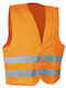 Lynx Men's Safety Vest with Reflective Film Orange