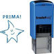 Trodat Printy Self-Inking Text Stamp with Blue Ink