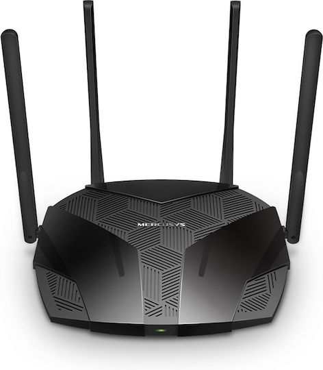 Mercusys MR3000X v1 Drahtlos Router Wi-Fi 6 mit 3 Anschlüssen Gigabit Ethernet