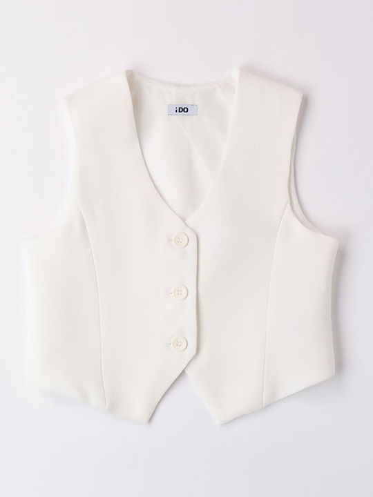Детска Жилетка White