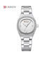 Women's Watch 22mm Battery with Silver Stainless Steel Bracelet