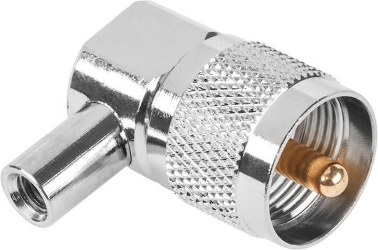 Conector unghi drept UHF CB RG58