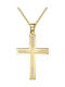 Papoulidis Jewellery Women's Gold Cross 14K Double Sided