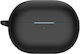 Silicone Skin Case With Hook In Black Colour For Huawei FreeBuds 3 Pro