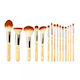 Jessup Beauty Επαγγελματικό Σετ με Πινέλα Μακιγιάζ για Foundation από Συνθετική Τρίχα 15τμχ