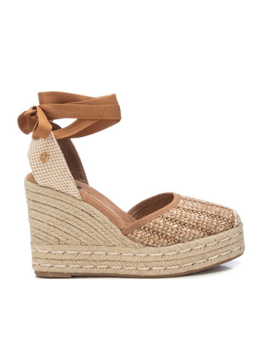 Platforme Dama Tip Espadrile Taupe