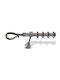 Enis by Domus Metallisch Vorhangstange Efeu Einfach Φ25mm 200cm Industrial