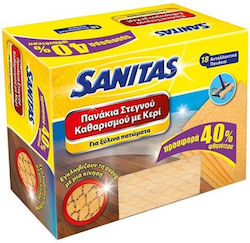 Sanitas Πανακια Ανταλ Κα Στεγνου Καθ Επιπλων 18τεμ Sanitas Πανακια Ανταλ Κα Στεγνου Καθ Επιπλων 18τεμ