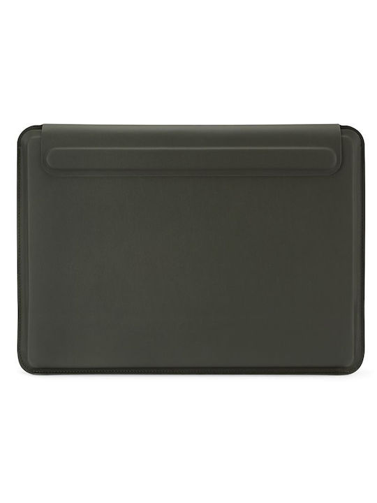 Pipetto Ultra Slim Laptop-Hülle Kompatibel Macbook 13/14 Zoll Dunkelgrün