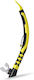 Salvas Snorkel Yellow with Silicone Mouthpiece