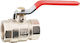 Bormann Pro Btw3653 Brass Ball Valve Female-Female 1-1/4"