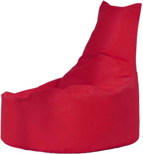 Πουφ Sessel Red 70x70cm