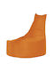 Πουφ Sessel Orange 70x70cm