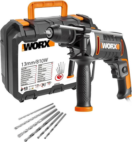 Worx WX328 Κρουστικό Δράπανο 800W με Θήκη