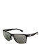 Maui Jim Men's Sunglasses with Black Plastic Frame and Black Polarized Lens 683-02