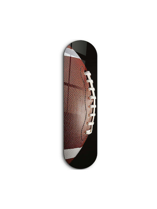 Pictură pe sticlă Fotbal American 226sng1125 20x80cm Multi Wallity Vertical Sticlă