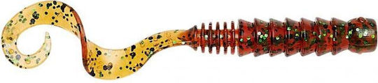 Savage Gear Pro Grub Momeli Artificiale Linguri 5cm Verde Dovleac Set 8 Bucăți