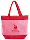 Greenwich Polo Club Fabric Beach Bag Pink