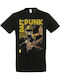 Herren Schwarzes T-Shirt Daft Punk Dp0854