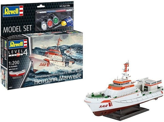 Rescue Vessel Hermann Marwede 1/200 Gift Set Revell 65812