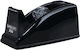 Metron Tape Dispenser 19-33mm & Heavy Pencil Holder 13x5.5x6cm Black