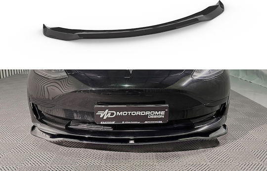 Motordrome Spoiler Auto Vorderseite Kompatibel mit Tesla Modell 3