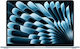 Apple MacBook Air 15.3 Zoll IPS Retina Display (M4-10-Kern/16GB/512GB SSD/10-Kern-GPU) mit 35W Doppel-Ladegerät Himmelblau (GR Tastatursprache)
