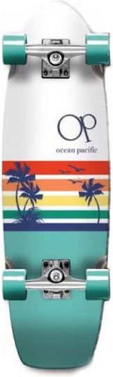 Ocean Pacific Sunset Cruiser 10 Complete Shortboard Λευκό