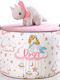 Stool Multicolour 44x44x32cm