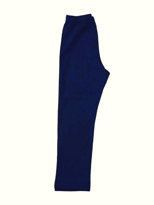 Kinder Leggings Lang Blau