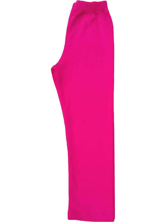 Kinder Leggings Lang Fuchsie