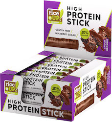 RiceUp Stick Μπάρες Πρωτεΐνης με Γεύση Choco Brownie 15x40gr RiceUp Stick Μπάρες Πρωτεΐνης με Γεύση Choco Brownie 15x40gr