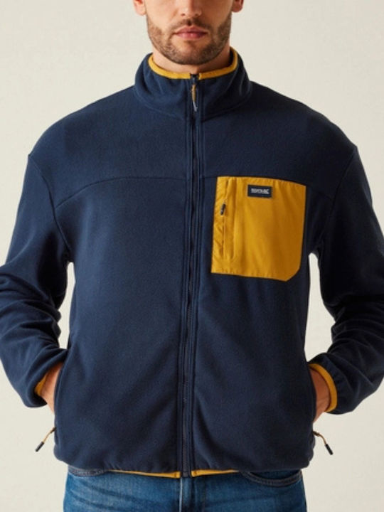 Regatta Ανδρική Ζακέτα Fleece Μπλε