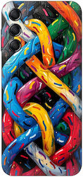 Husă din silicon Colorful Threads pentru Samsung Galaxy M34 5G