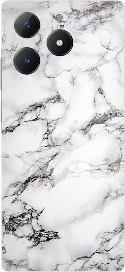 Marble White Silicone Case Θήκη Realme C61 4g