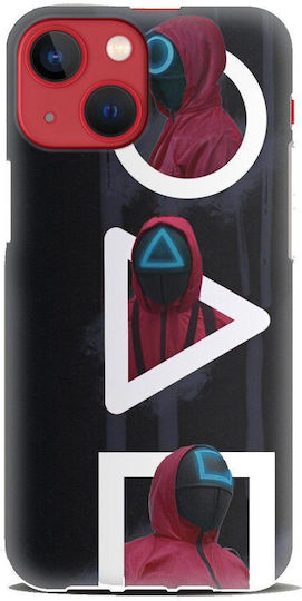 Squid Game 2 Silicone Case Θήκη Iphone 13 Mini Black-red