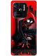 Силиконов калъф Miles Morales Spiderman за Xiaomi Redmi 10c Червен