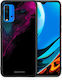 Watercolor Pink Black Xiaomi Redmi 9t Case