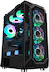 ProGaming Hive Gaming Midi-Turm Computergehäuse...
