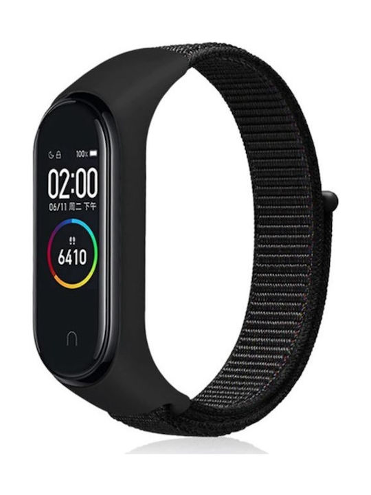 Каишка Черен (Xiaomi Mi Band 3, Xiaomi Mi Band 4)