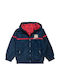 Kids' Casual Jacket Double Sided with Hood Navy Blue
