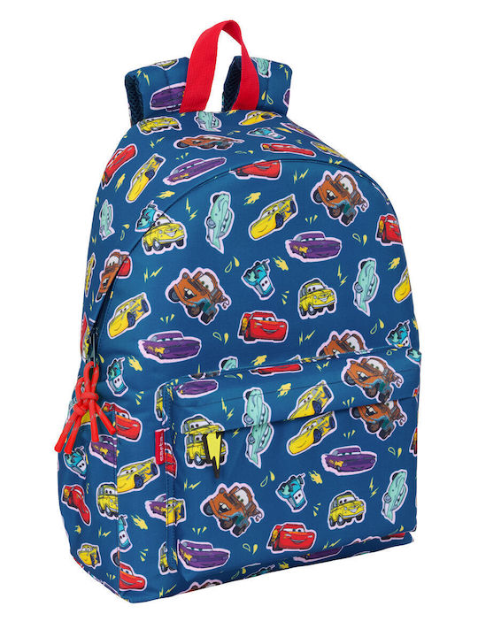 Laptop-Rucksack Autos Rennen Marineblau 31 x 43 x 13 cm