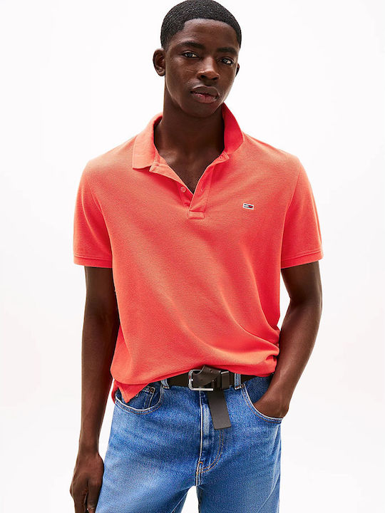 Tommy Hilfiger Polo T-shirt Κοραλί