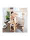 Costway Scratching Post Cat Trees Beige Height 176cm