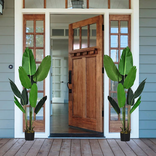 Costway Künstliche Pflanze Künstliche Grünpflanze 160 cm Tropische Palme Künstliche Monstera Schlangenpflanze Hz10194 Costway Künstliche Pflanze Künstliche Grünpflanze 160 cm Tropische Palme Künstliche Monstera Schlangenpflanze Hz10194