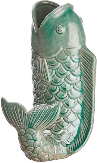 Butlers Βάζο Πήλινο Πράσινο x15xΥ25.6cm