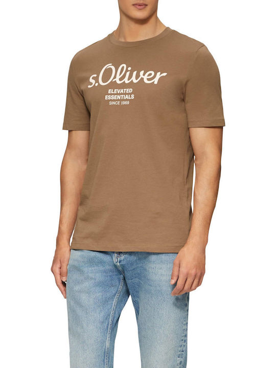 s.Oliver T-shirt Sandstone